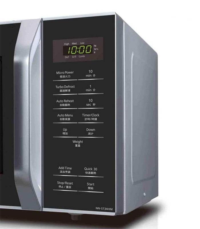  پنل کنترل مایکروویو پاناسونیک NN-ST34HM با کاربری آسان 